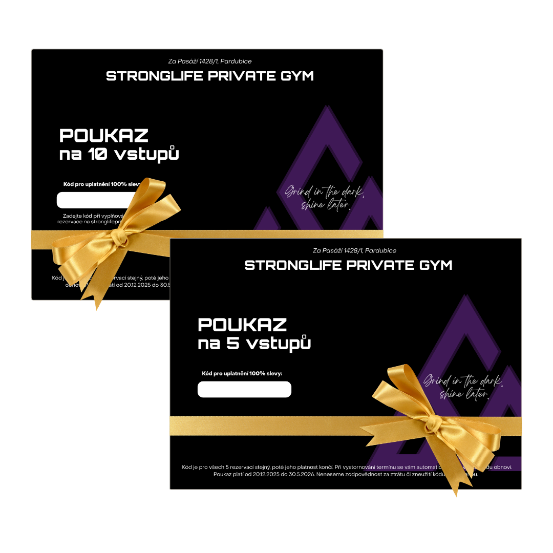 Poukaz Stronglife